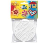 Création perle et bijou Hama sachet de 3 plaques pour perles moyennes carrée ronde hexagonale 4451