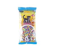 HAMA Sachet de 6000 perles moyennes mélange pastel