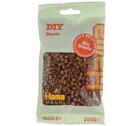 HAMA - 190-076 - Midi Sachet 1000 Perles Bio Marron Glacé