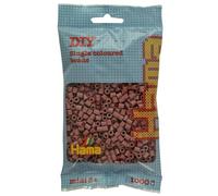 Hama Sachet de perles à repasser 207-111 Midi env. 1000 perles Brun foncé