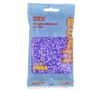 HAMA - sachet de perles à repasser | env. 1000 perles midi | loisirs créatifs et mosaïques pour enfants dès 5 ans | jeu créatif et décoration artisanale | Pastel purple