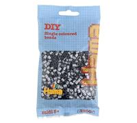 HAMA - sachet de perles à repasser | env. 1000 perles midi | loisirs créatifs et mosaïques pour enfants dès 5 ans | jeu créatif et décoration artisanale | Silver
