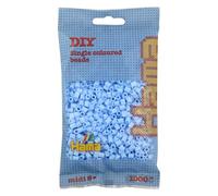 Hama – Perles à repasser midi – sachet 1000 perles – bleu glacé pastel