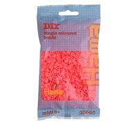 Hama – Sachet de perles à repasser midi – 1000 perles – cerise fluorescent (207-33)
