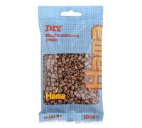 Hama Perles à repasser midi, dans un sachet, nougat Marron