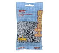 HAMA - 207-17 - Loisirs créatifs - Perles et bijoux - Sachet 1000 perles - Gris