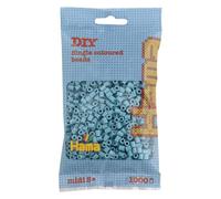 HAMA - sachet de perles à repasser | env. 1000 perles midi | loisirs créatifs et mosaïques pour enfants dès 5 ans | jeu créatif et décoration artisanale | Turquoise