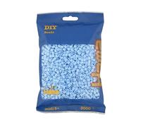 HAMA - sachet de perles à repasser | env. 3000 perles midi | loisirs créatifs et mosaïques pour enfants dès 5 ans | jeu créatif et décoration artisanale | pastel ice blue