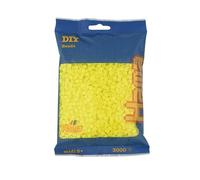 HAMA - sachet de perles à repasser | env. 3000 perles midi | loisirs créatifs et mosaïques pour enfants dès 5 ans | jeu créatif et décoration artisanale | pastel yellow