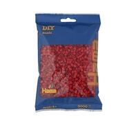 HAMA - sachet de perles à repasser | env. 3000 perles midi | loisirs créatifs et mosaïques pour enfants dès 5 ans | jeu créatif et décoration artisanale | dark red