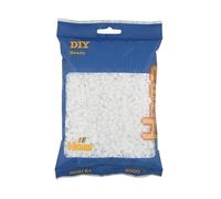 Perles à repasser midi, sachet, 3000 pièces, blanc