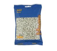 HAMA - sachet de perles à repasser | env. 3000 perles midi | loisirs créatifs et mosaïques pour enfants dès 5 ans | jeu créatif et décoration artisanale | cloudy white