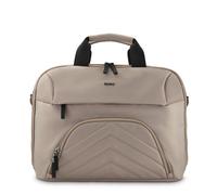 Hama "Premium Lightweight Sacoche pour Ordinateur Portable de 15,6" à 16,2" - Bandoulière & Compartiment Rembourrés, Organisateur, Sac Léger & Hydrofuge pour Voyage, Affaires, Travail, Cours - Beige