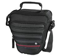Hama Samara 110 Colt Sacoche pour Appareil Photo Noir (avec bandoulière, Polyester indéchirable, 17 x 10 x 17 cm)