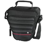 Hama Sacoche appareil-photo Samara 110 Colt – Polyester indéchirable, bandoulière, 17x10x17 cm – Noir