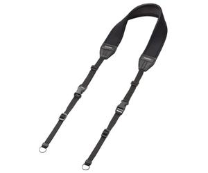 Hama Sangle pour appareil photo et dragonne (néoprène super élastique, longueur réglable, dessous antidérapant, sangle d'appareil photo, fermeture rapide, convient également pour les modèles