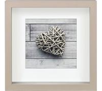 Hama Scala 3D taupe 23x23 Portrait Holz Passepartout 59778