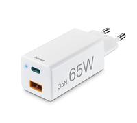 Hama GaN 65W Chargeur USB 65 W intérieure, pour prise murale Courant de sortie (max.) 3000 mA Nbr.