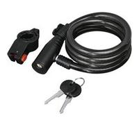 ANTIVOL PR VELO SPIRALE 120 CM NOIR