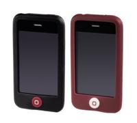 Hama Set 2x Silicone Peau Protection Étui Housse Coque pour Apple IPHONE 3G 3GS