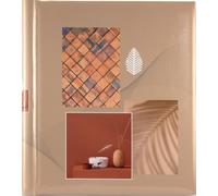 Hama Singo Album autocollant II, 30 x 30 cm, 20 feuilles pages, Terra Cotta
