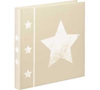 Hama Album Jumbo "Skies" (album grand format, 30 x 30 cm, 60 pages, pour 240 photos au format 10 x 15 cm) Beige