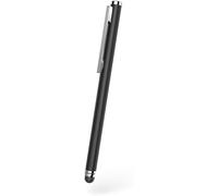 Hama Slim Stylet Pour Écrans Tactiles - Stylo Capacitif Compact, Pointe Douce Haute Sensibilité, Pour Smartphone Tablette Ipad Iphone - Noir