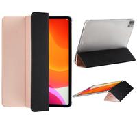 Hama Étui à Rabat pour iPad Pro 2020 11" avec Fonction Support arrière Transparent et Fonction réveil Automatique Rose