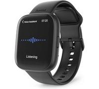 Hama Montre intelligente (écran couleur 1,65", fonction téléphone, WhatsApp, e-mails, etc., assistant vocal, étanche, tracker de fitness avec 100 sports + fréquence cardiaque, oxygène sanguin