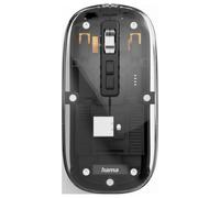 Hama WM-600 Souris sans fil optique transparent 5 Boutons 1600 dpi