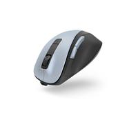 Hama MW-500 Recharge Souris sans Fil - Technologie 2.4Ghz, Rechargeable en USB C, Capteur Blue Wave 1600 dpi, Technologie Smart-Link, Clics Silencieux, Droitier/e - Bleu