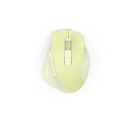 Hama Souris optique ss fil 6 boutons "WM-500", silencieuse, sur batterie, Verte