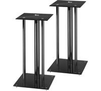 Hama Speaker Stand Next - Lot de 2 Pieds pour Enceintes - Noir