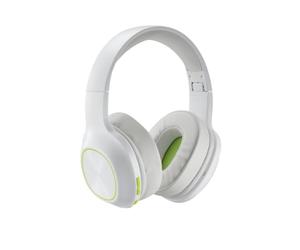 Hama "Spirit Calypso II Casque Bluetooth® sans Fil USB C - Amplification des Basses, 60H d'Autonomie, Technologie Multipoint, Assistant Vocaux Siri & Google, Microphone Intégré - Blanc