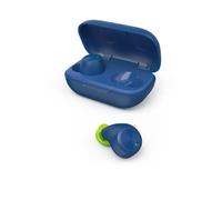 Hi-Fi Ecouteurs intra-auriculaires Bluetooth Stereo bleu