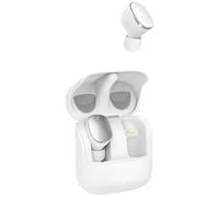 Hama Spirit Pure Oreillette Bluetooth Stereo blanc affichage de la charge de la batterie, micro-casque, boîtier de charge, volume