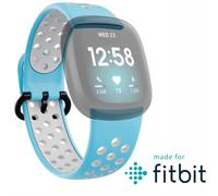 Hama Sport Ersatz-Band Bracelet pour Fitbit Versa 3 4 Faux 1 2 Fitness Tracker