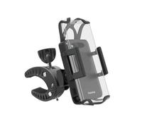 Hama Support Téléphone Vélo (Porte téléphone pour VTT, Moto, Trottinette, Compatible Smartphones Largeur de 5 à 9 cm, pivotable 360°) Noir