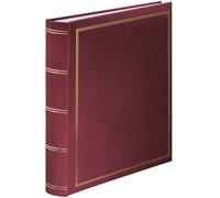 Hama Super-Jumbo London 34x35 80 pages blanches, bordeaux 7157