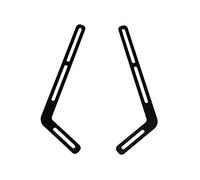 Hama Support de barre de son pour téléviseur, universel pour tous les téléviseurs, tailles d'écran et barres de son (y compris Sonos Playbar), idéal en association avec les supports muraux pour téléviseurs, noir