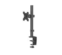 hama Support de moniteur 00118489 noir pour 1 moniteur, pince de table