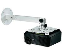 Hama Support de plafond ou mural pour videoprojecteur (inclinaison à 30°, rotation 360°, pour des projecteurs/vidéoprojecteurs) Blanc