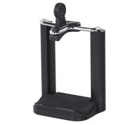 Hama Support de Smartphone pour trépied et Perche à Selfie (Tête de trépied pour Mobile, Pince Universelle pour téléphone Portable iPhone et Android, Pas de vis 1/4", Largeur de 5,5 à 8,2 cm) Noir