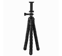 HAMA Support de table Flex Smartphone & GoPro 26 cm noir
