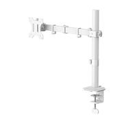 Hama Support de table pour écran 1 Écran(s) 88,9 cm (35) blanc inclinable, réglable en hauteur, rotatif, mobile