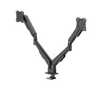 Hama Support d'écran 00220907 pour 2 moniteurs – vérin à gaz, entièrement mobile, 17–35" Noir