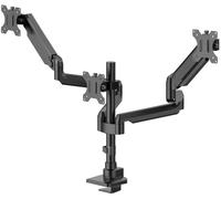 Hama Support de table pour écran 1 Écran(s) 81,3 cm (32) noir rotatif, mobile, inclinable, réglable en hauteur