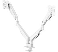 Hama Support de table pour écran 1 Écran(s) 88,9 cm (35) blanc rotatif, mobile, inclinable, réglable en hauteur