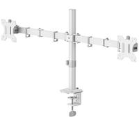 Hama Support d'écran pour 2 moniteurs – réglable en hauteur, pivotant/inclinable 13"–35"