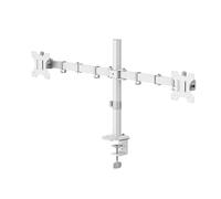 Hama Support d'écran pour 2 moniteurs – réglable en hauteur, pivotant/inclinable 13"–35"